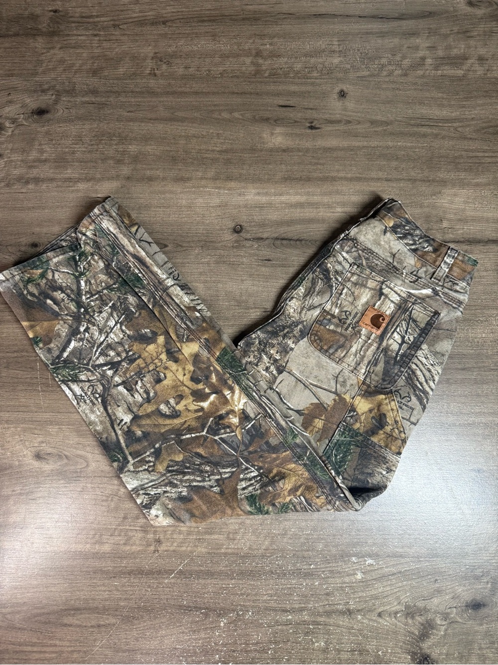 Carhartt Boys 14 Realtree Xtra Camo Work Pants CK8347 Hunting Carpenter
